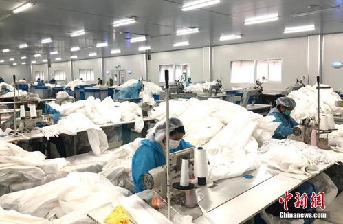 中國最大無紡布制品基地 企業開足馬力生產醫療物資